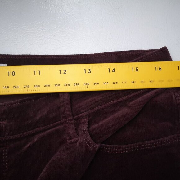 Ann Taylor Loft Ladies Size 31/12 Modern Skinny Purple Corduroy Pants - Picture 10 of 14